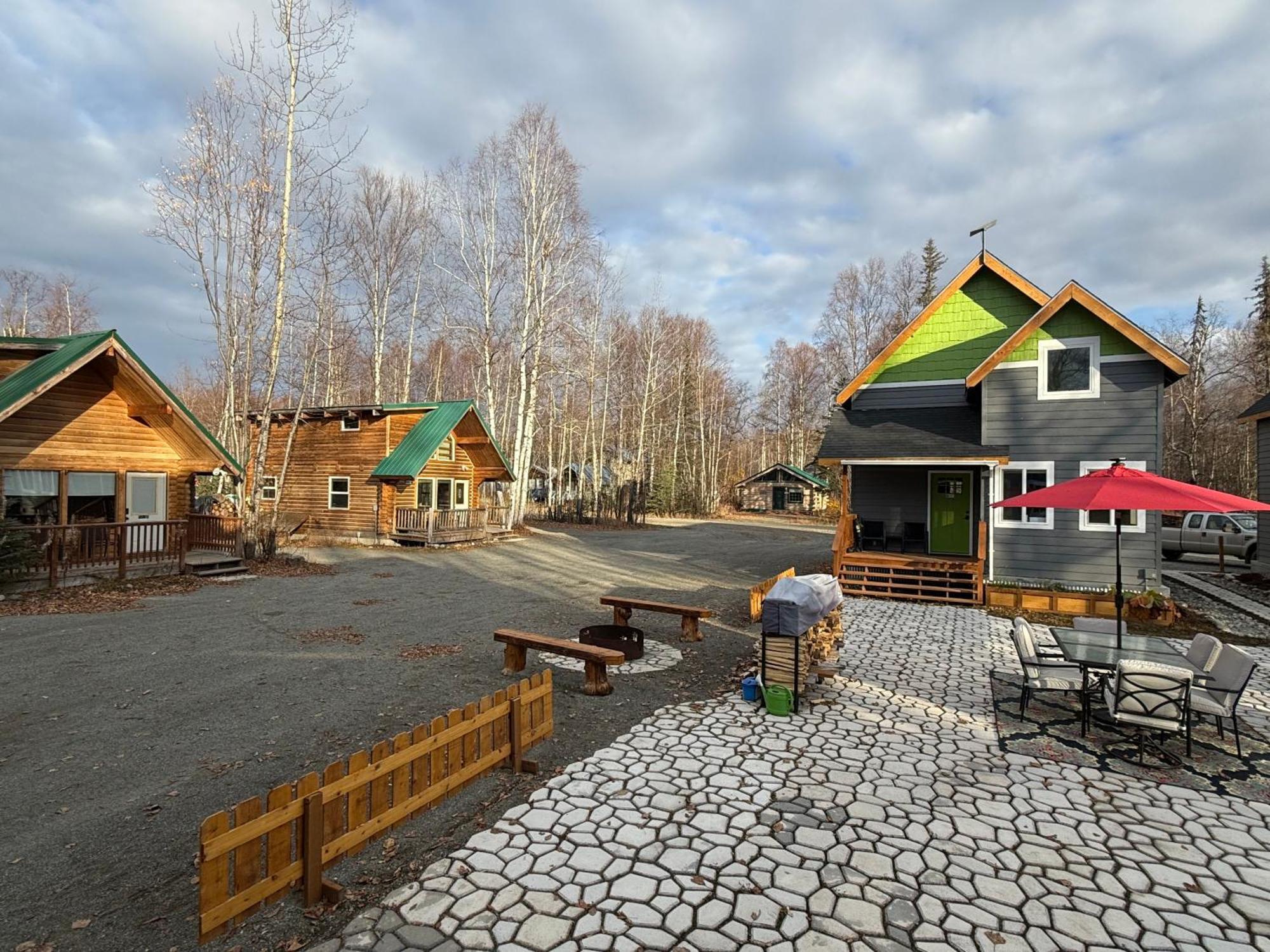 Talkeetna Log Cabin With Hot Tub Unit 2 Exteriér fotografie