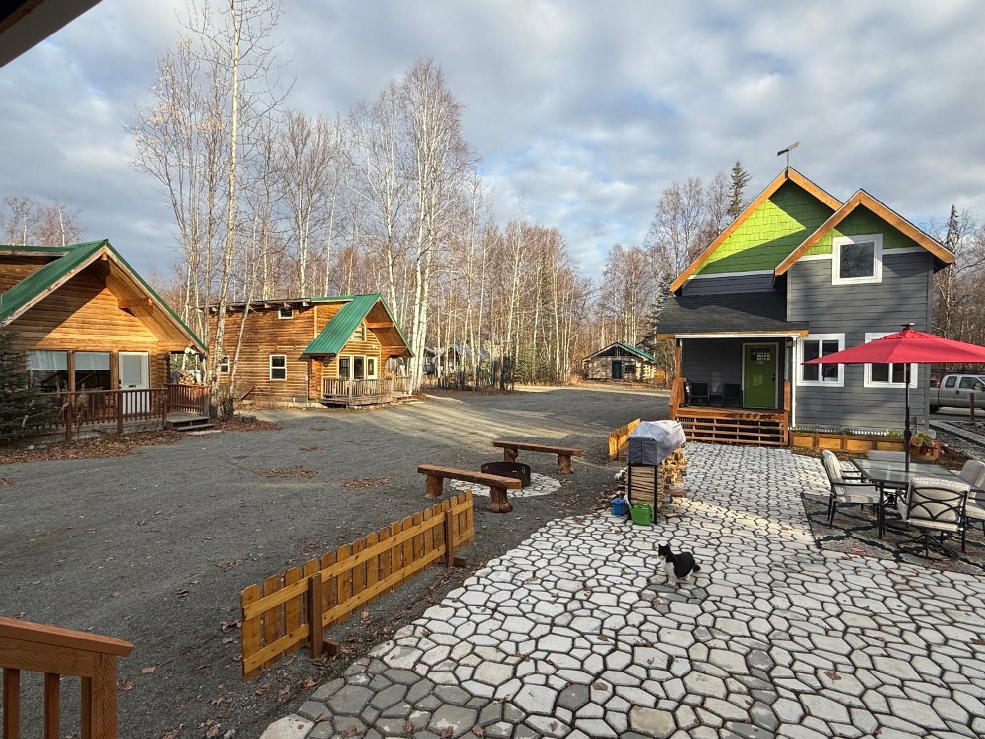 Talkeetna Log Cabin With Hot Tub Unit 2 Exteriér fotografie