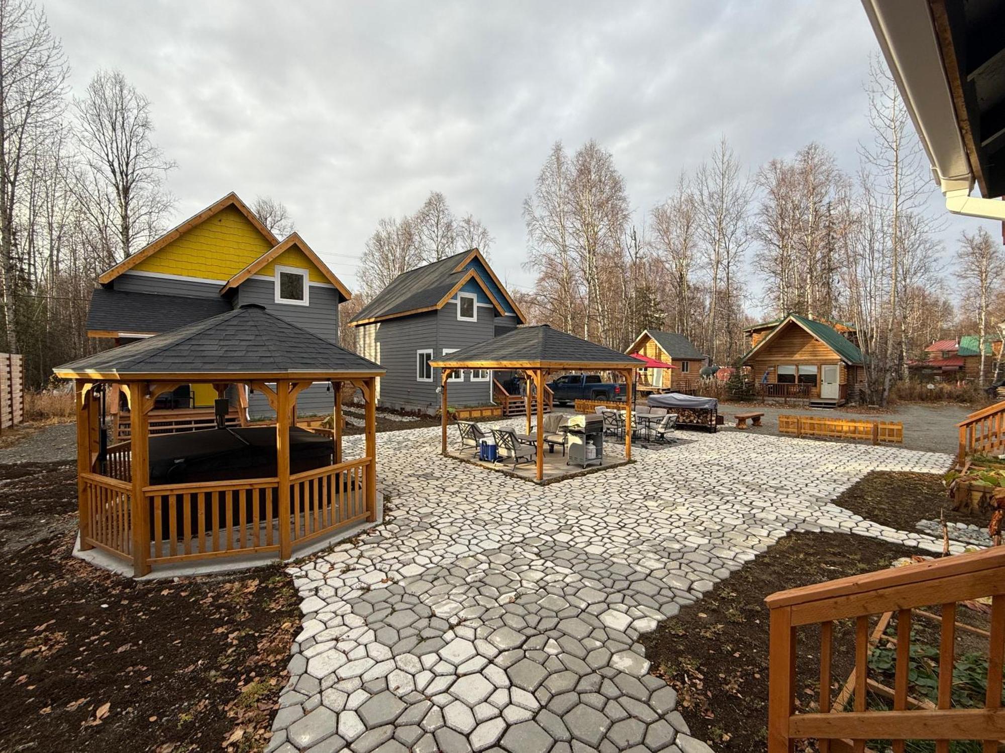 Talkeetna Log Cabin With Hot Tub Unit 2 Exteriér fotografie