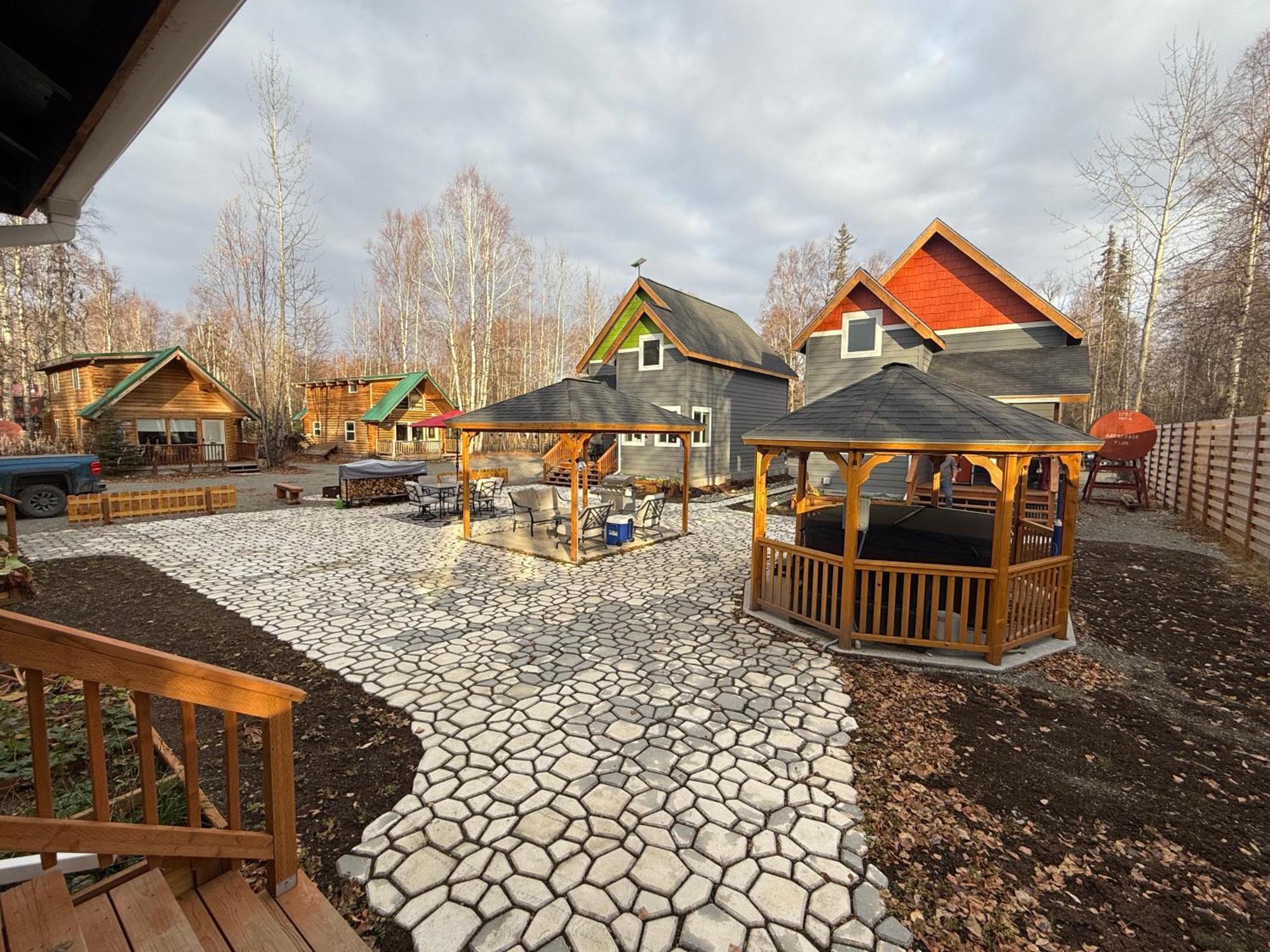 Talkeetna Log Cabin With Hot Tub Unit 2 Exteriér fotografie